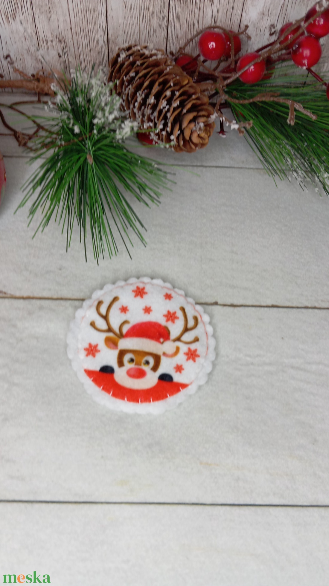 Rudolf szarvas-hűtőmágnes - karácsony - mikulás - mikulás ajándékok - Meska.hu Rudolf szarvas-hűtőmágnes - karácsony - mikulás - mikulás ajándékok - Meska.hu