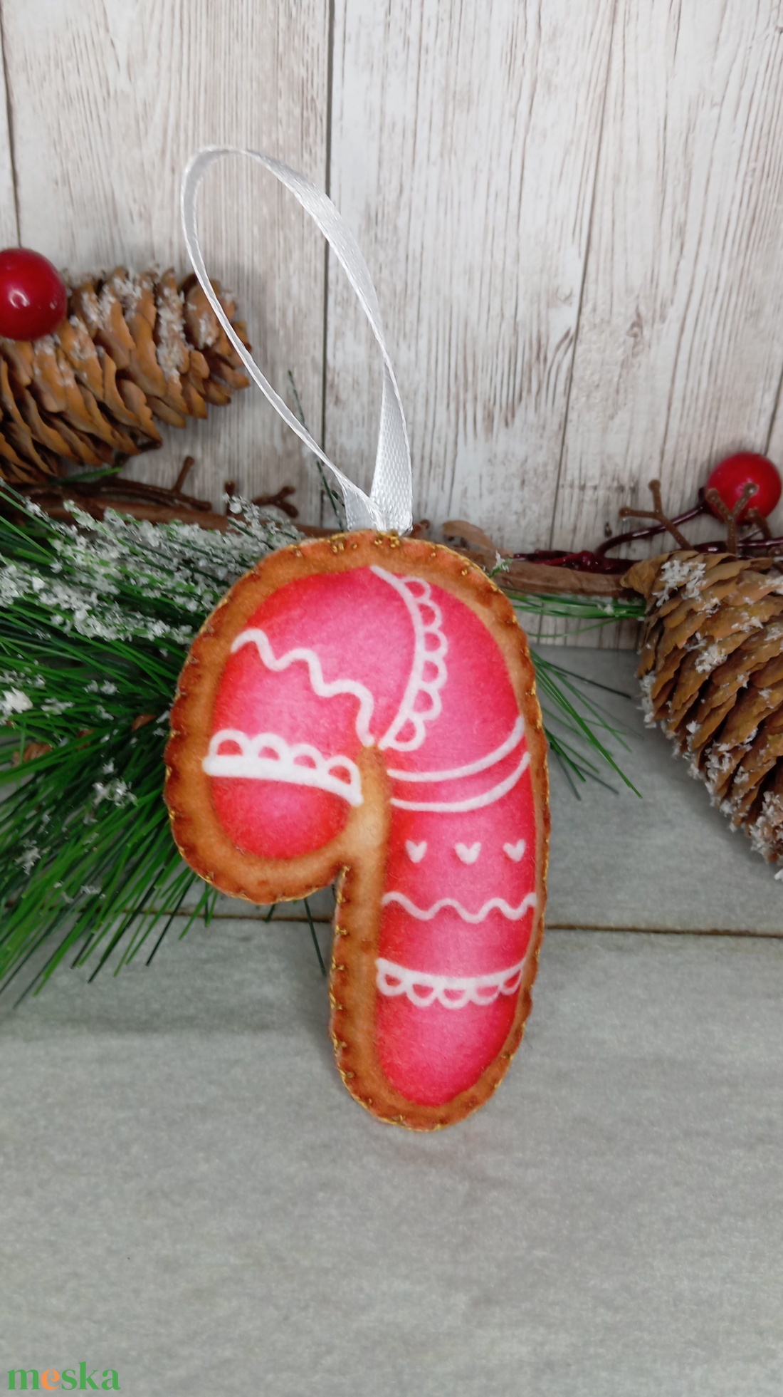Filc karácsonyfadísz cukorpálcák - karácsony - karácsonyi lakásdekoráció - karácsonyfadíszek - Meska.hu Filc karácsonyfadísz cukorpálcák - karácsony - karácsonyi lakásdekoráció - karácsonyfadíszek - Meska.hu
