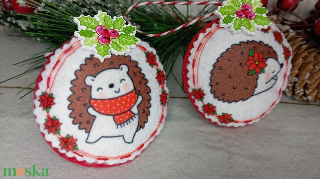 Sünis karácsonyi físzek - karácsony - karácsonyi lakásdekoráció - karácsonyfadíszek - Meska.hu Sünis karácsonyi físzek - karácsony - karácsonyi lakásdekoráció - karácsonyfadíszek - Meska.hu