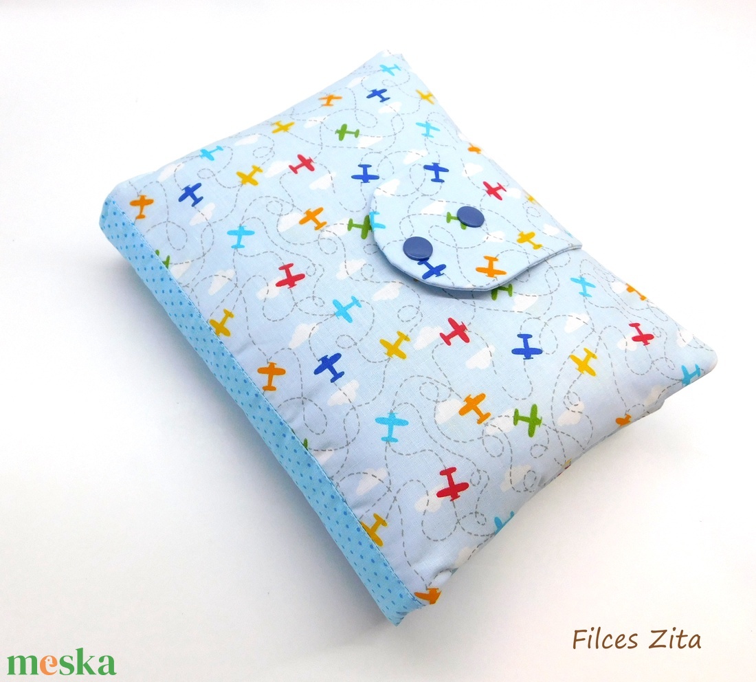 Repülős pelenkatáska -  textil pelenkarendező- névhímzéssel is - táska & tok - pelenkatáska - pelenkatartó tok - Meska.hu