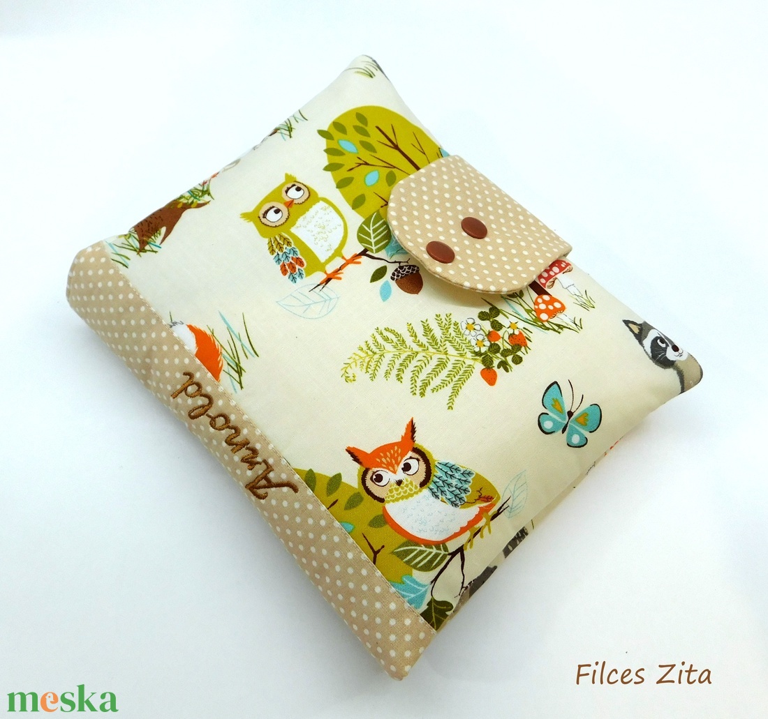 Erdei állatos pelenkarendező - textil pelenkatáska név hímzéssel - táska & tok - pelenkatáska - pelenkatartó tok - Meska.hu Erdei állatos pelenkarendező - textil pelenkatáska név hímzéssel - táska & tok - pelenkatáska - pelenkatartó tok - Meska.hu