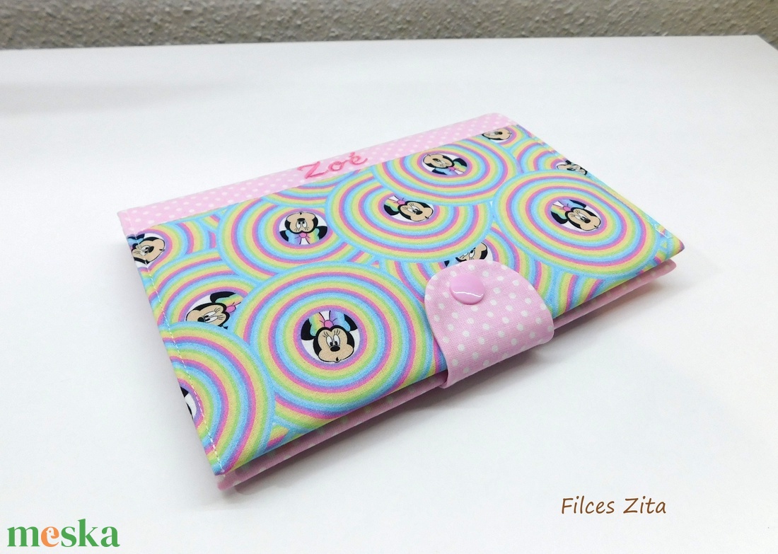 Minnie egeres egészségügyi kiskönyv borító névhímzéssel - eü textil borító névvel - diy (csináld magad) - egységcsomag - Meska.hu Minnie egeres egészségügyi kiskönyv borító névhímzéssel - eü textil borító névvel - diy (csináld magad) - egységcsomag - Meska.hu