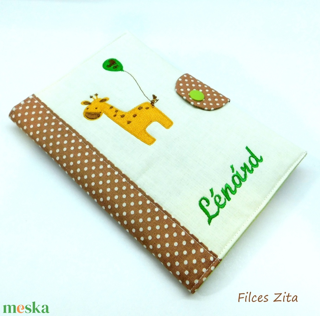 Zsiráfos- egészségügyi kiskönyv borító - textil eü borító hímzett névvel - otthon & életmód - papír, írószer - egészségügyi kiskönyv borító - Meska.hu Zsiráfos- egészségügyi kiskönyv borító - textil eü borító hímzett névvel - otthon & életmód - papír, írószer - egészségügyi kiskönyv borító - Meska.hu