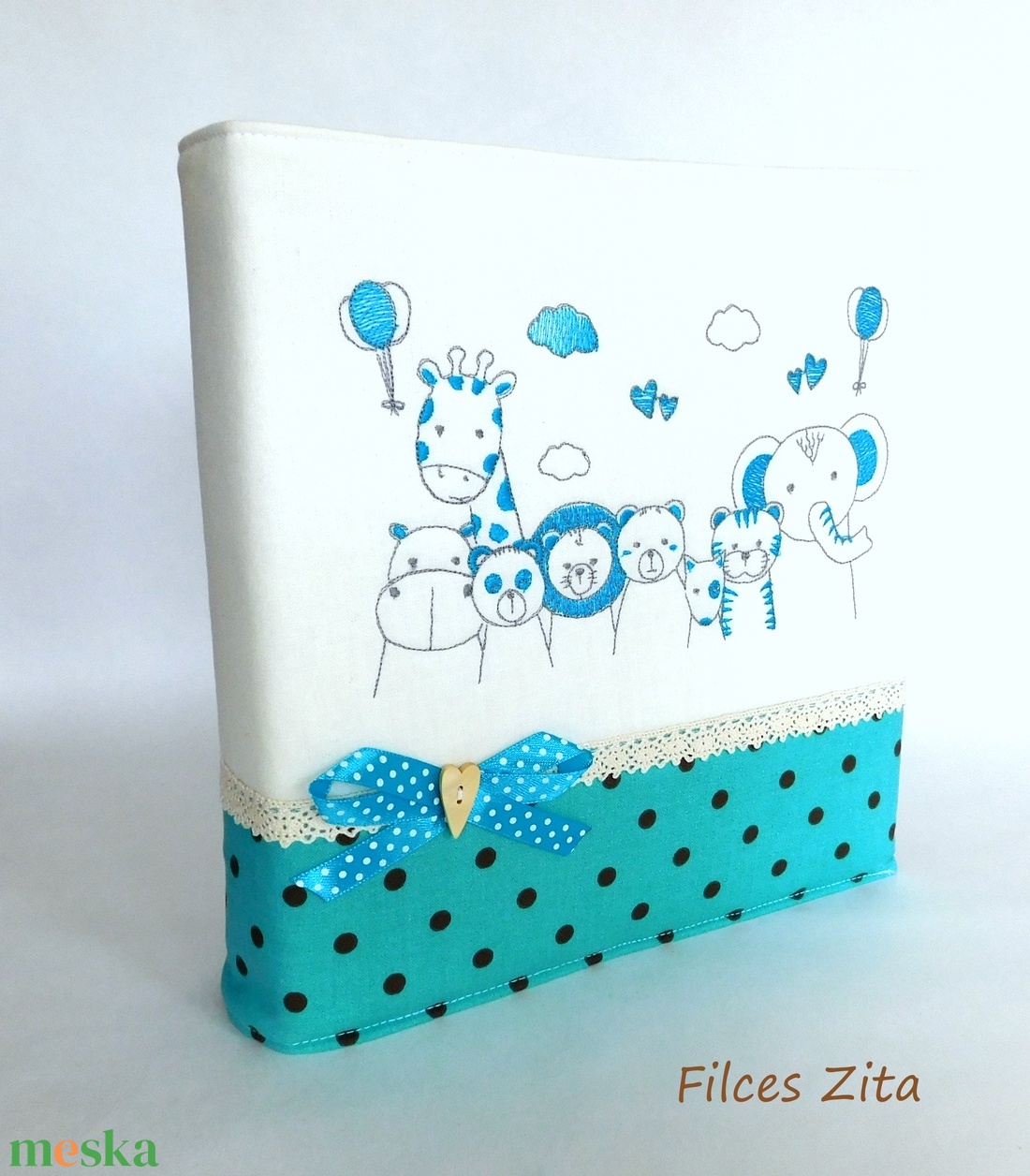 Szafari állatos hímzett baba album / szafari állatos fotóalbum névhímzéssel is - otthon & életmód - papír, írószer - album & fotóalbum - Meska.hu Szafari állatos hímzett baba album / szafari állatos fotóalbum névhímzéssel is - otthon & életmód - papír, írószer - album & fotóalbum - Meska.hu