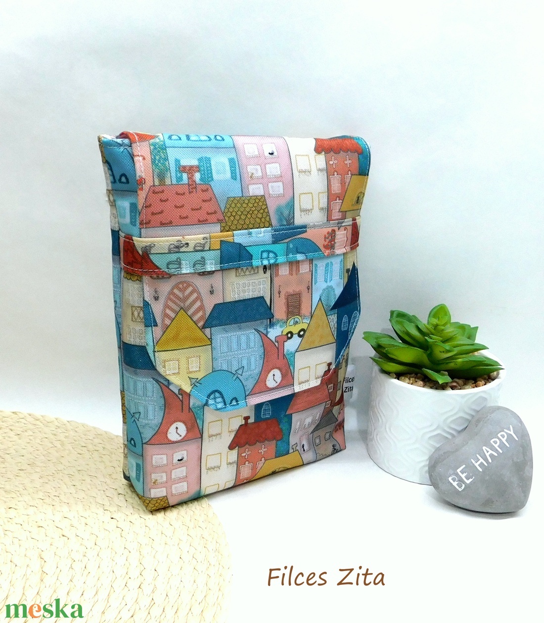 Könyvtok, könyvkabát -HÁZIKÓK - könyv & zene - könyvtok - Meska.hu