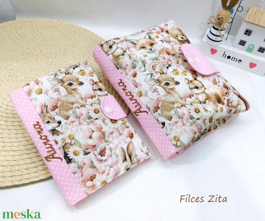 Erdei állatos  prémium babaköszöntő ajándékcsomag - baba - mama - babalátogató ajándékcsomag - Meska.hu