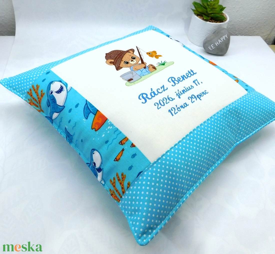 Babaköszöntő ajándék, emlékőrző párna  - baba - mama - babaemlékek - baba emlékőrző - Meska.hu