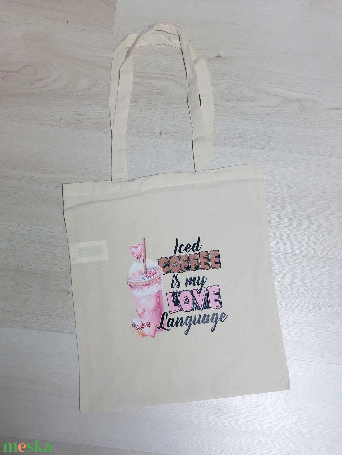 Vászontáska - táska & tok - bevásárlás & shopper táska - shopper, textiltáska, szatyor - Meska.hu
