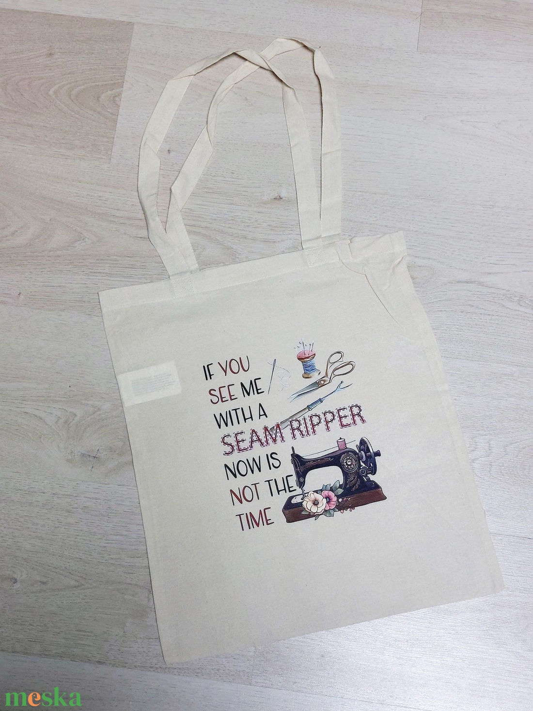 Vászontáska - táska & tok - bevásárlás & shopper táska - shopper, textiltáska, szatyor - Meska.hu
