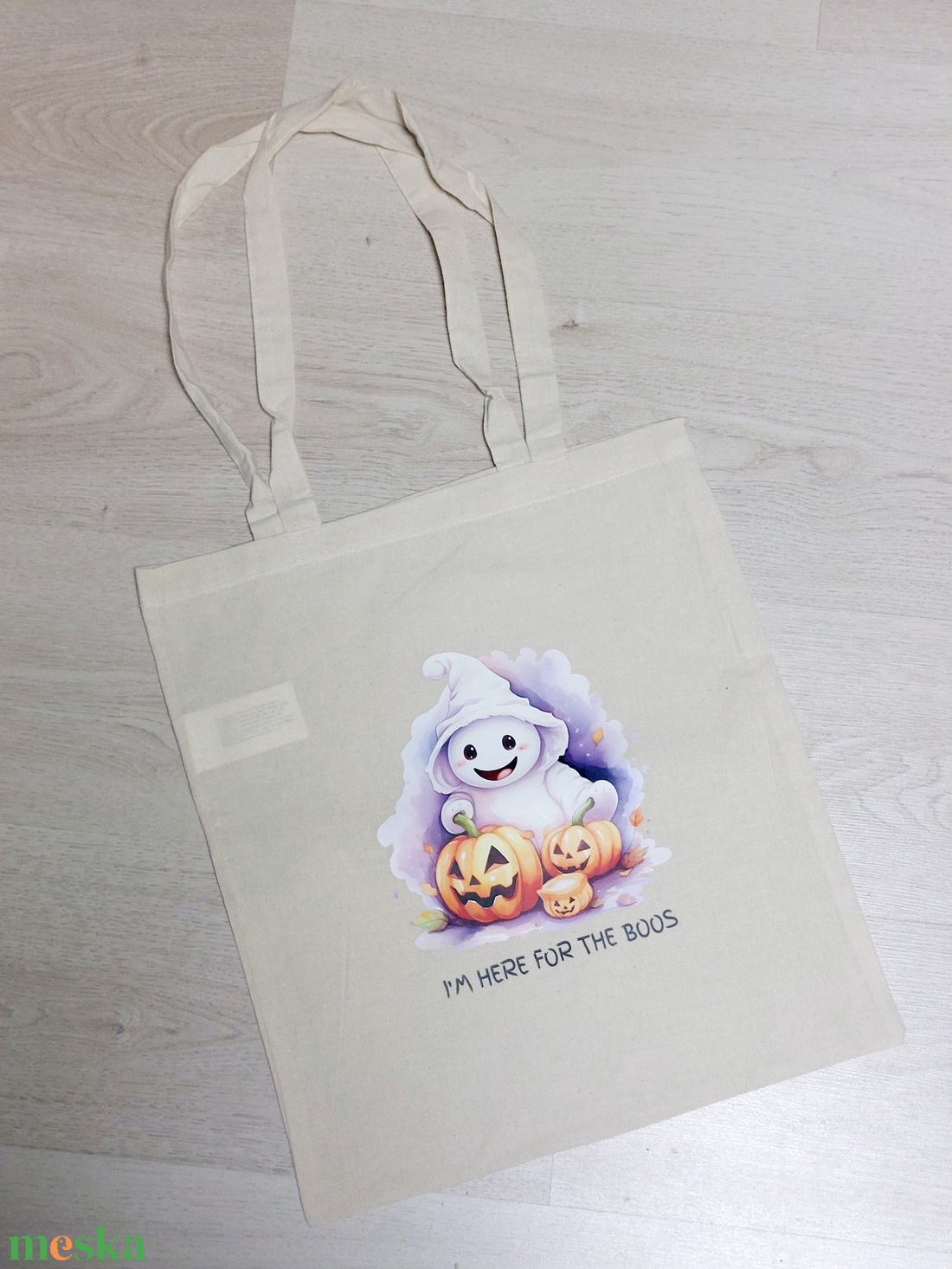 Vászontáska - szellemecske - táska & tok - bevásárlás & shopper táska - shopper, textiltáska, szatyor - Meska.hu Vászontáska - szellemecske - táska & tok - bevásárlás & shopper táska - shopper, textiltáska, szatyor - Meska.hu