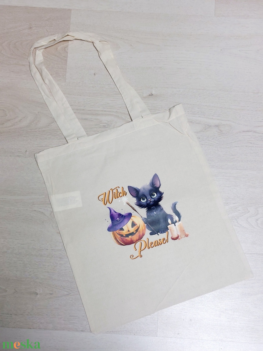 Vászontáska - varázsló cica - táska & tok - bevásárlás & shopper táska - shopper, textiltáska, szatyor - Meska.hu Vászontáska - varázsló cica - táska & tok - bevásárlás & shopper táska - shopper, textiltáska, szatyor - Meska.hu