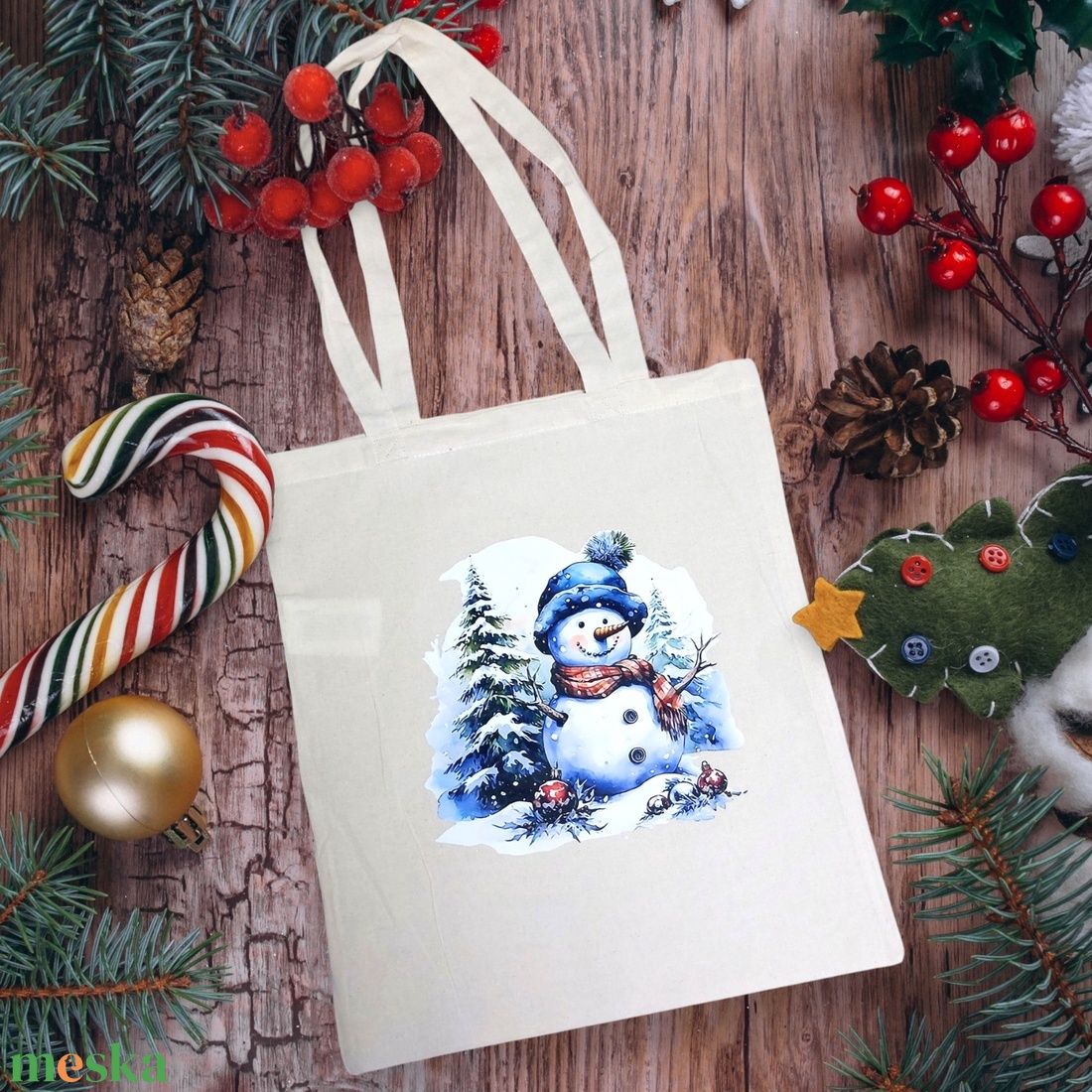 Vászontáska - kék hóember - táska & tok - bevásárlás & shopper táska - shopper, textiltáska, szatyor - Meska.hu Vászontáska - kék hóember - táska & tok - bevásárlás & shopper táska - shopper, textiltáska, szatyor - Meska.hu