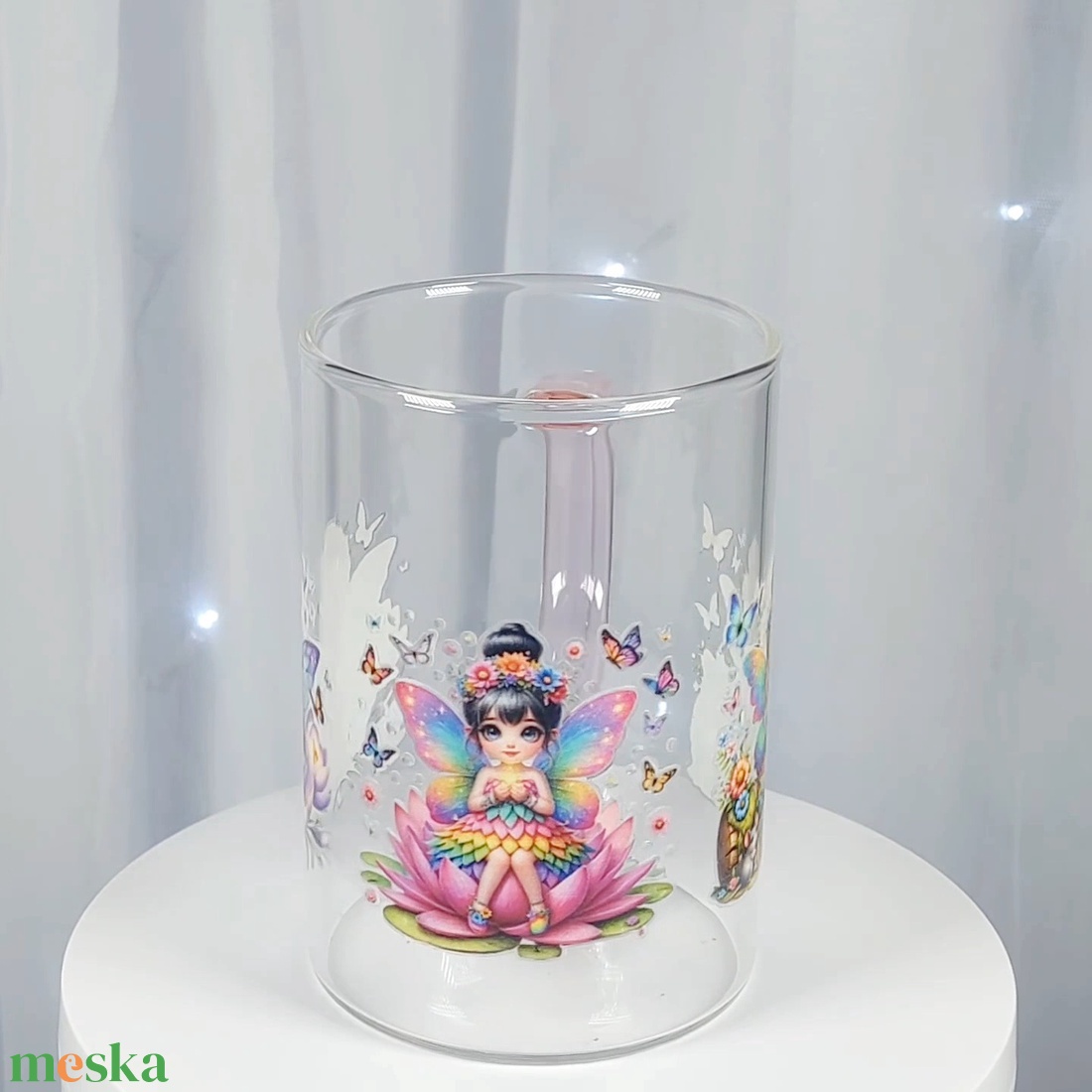 Színes fülű bögre - otthon & életmód - konyhafelszerelés, tálalás - tálalás - pohár - Meska.hu