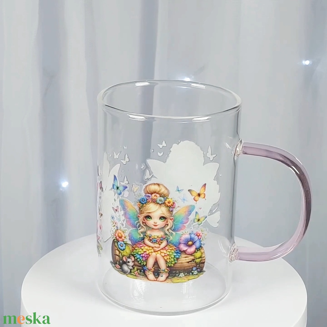 Színes fülű bögre - otthon & életmód - konyhafelszerelés, tálalás - tálalás - pohár - Meska.hu