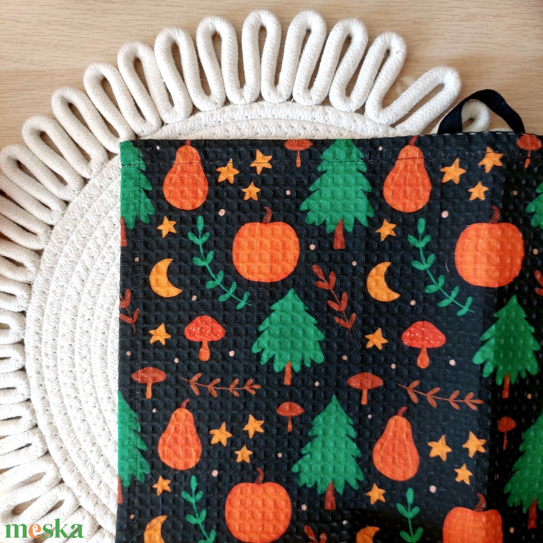 Konyharuha - Halloween Forest - otthon & életmód - konyhafelszerelés, tálalás - konyhai textil - konyharuha & törlőkendő - Meska.hu