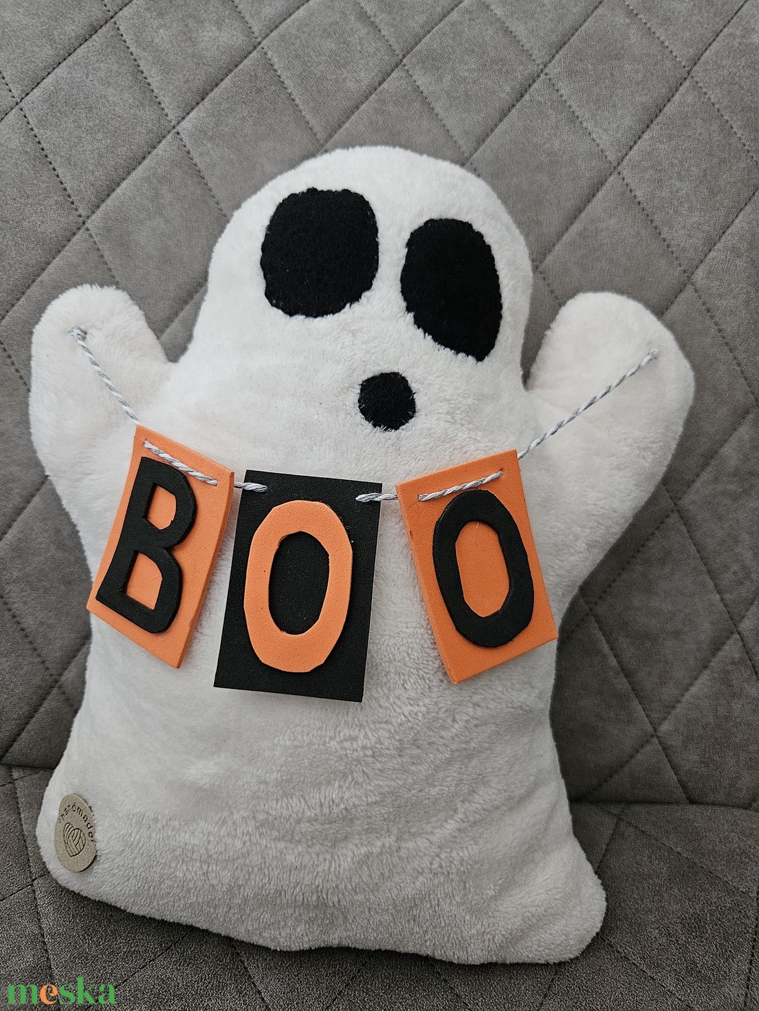 Szellem párna 1+1 - otthon & életmód - dekoráció - halloween - halloweeni figurák - Meska.hu