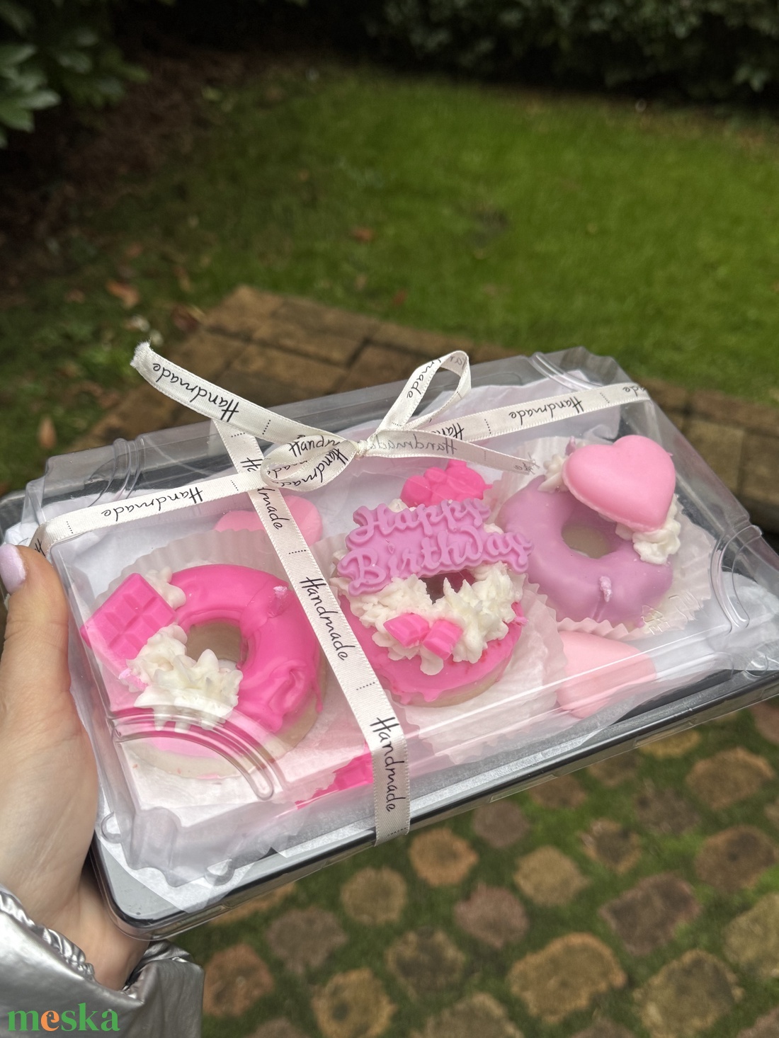 Fánk gyertya - otthon & életmód - gyertya, illat, aroma - gyertya - Meska.hu