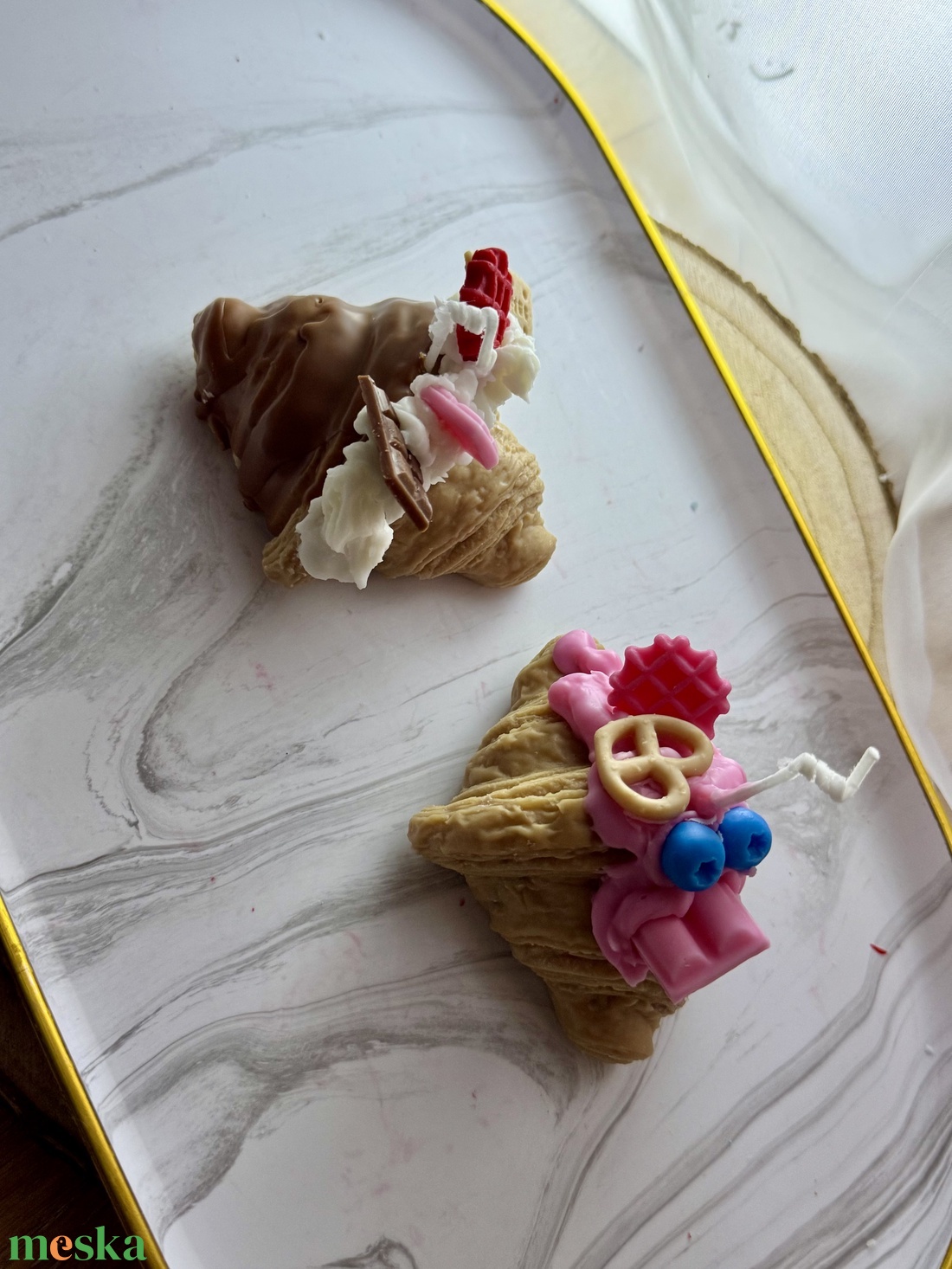 Desszert gyertyák � Mini pékség - otthon & életmód - gyertya, illat, aroma - gyertya - Meska.hu