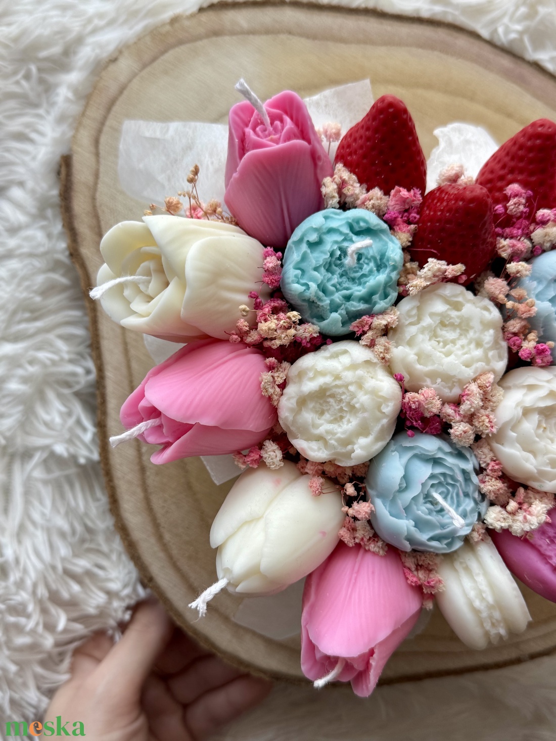 Sweet moments box - esküvő - dekoráció - gyertya & gyertyatartó - Meska.hu