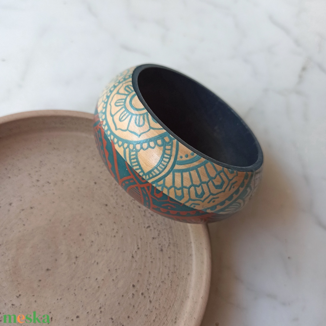 Festett fa karkötő - ékszer - karkötő - karperec - Meska.hu