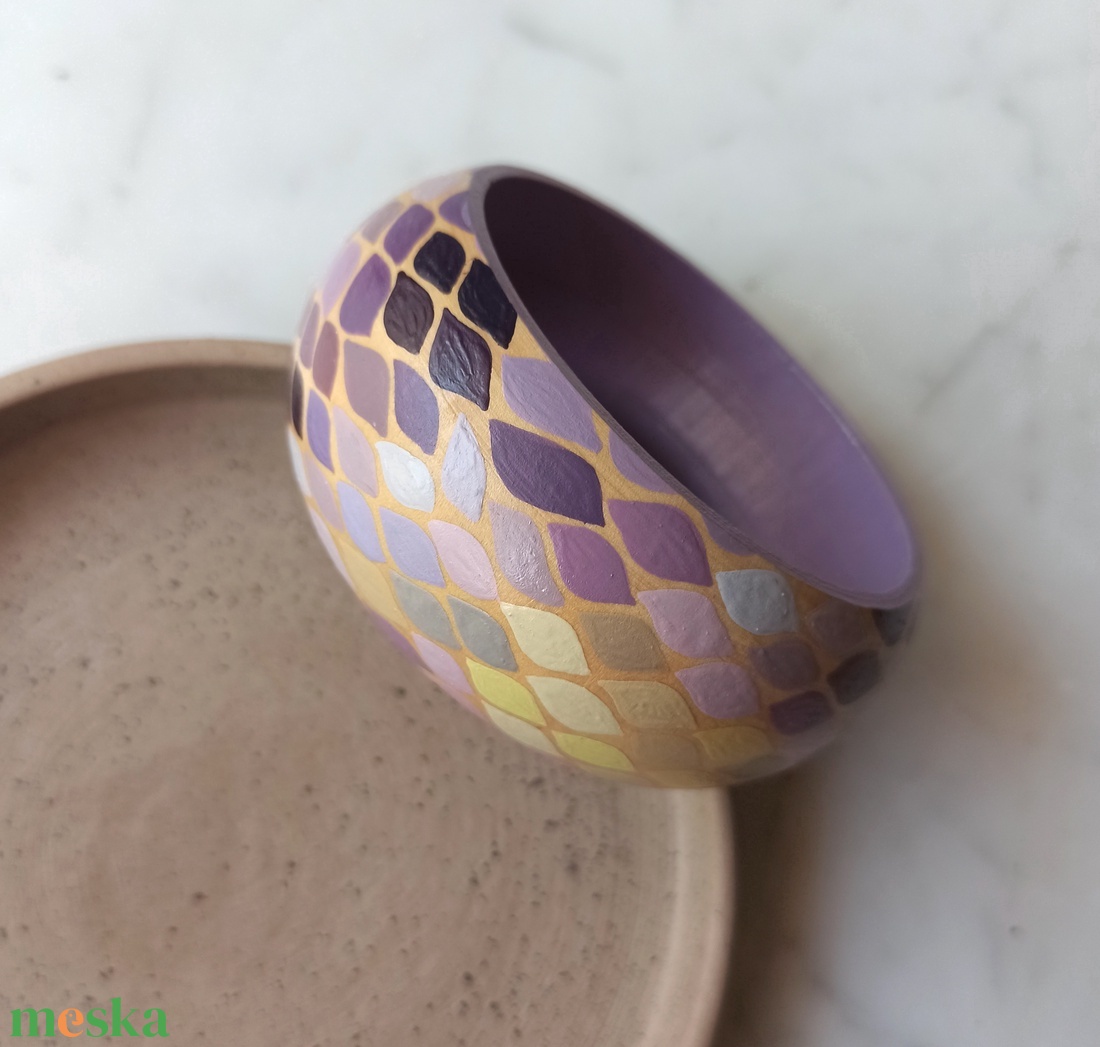 Festett fa karkötő - ékszer - karkötő - karperec - Meska.hu