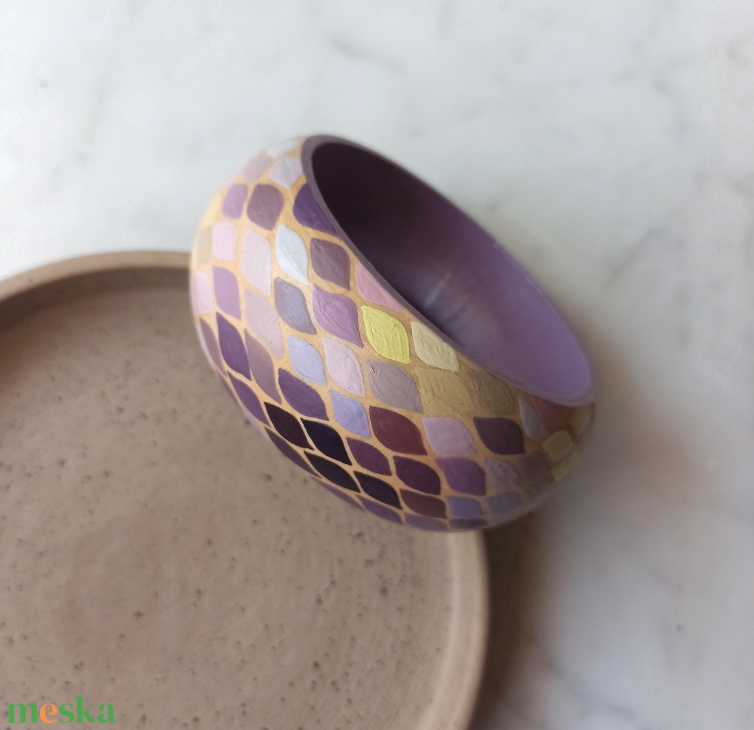 Festett fa karkötő - ékszer - karkötő - karperec - Meska.hu