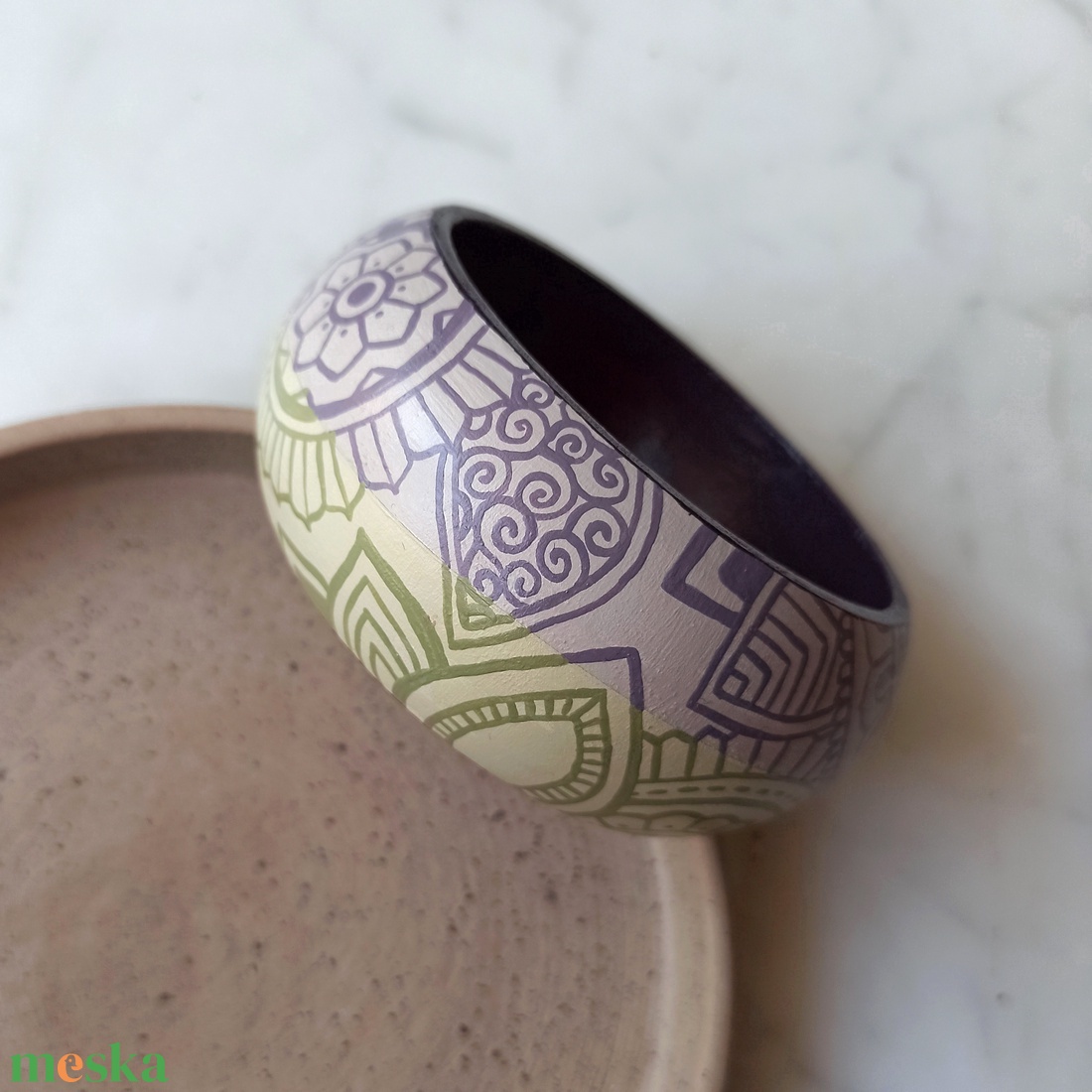 Festett fa karkötő - ékszer - karkötő - karperec - Meska.hu