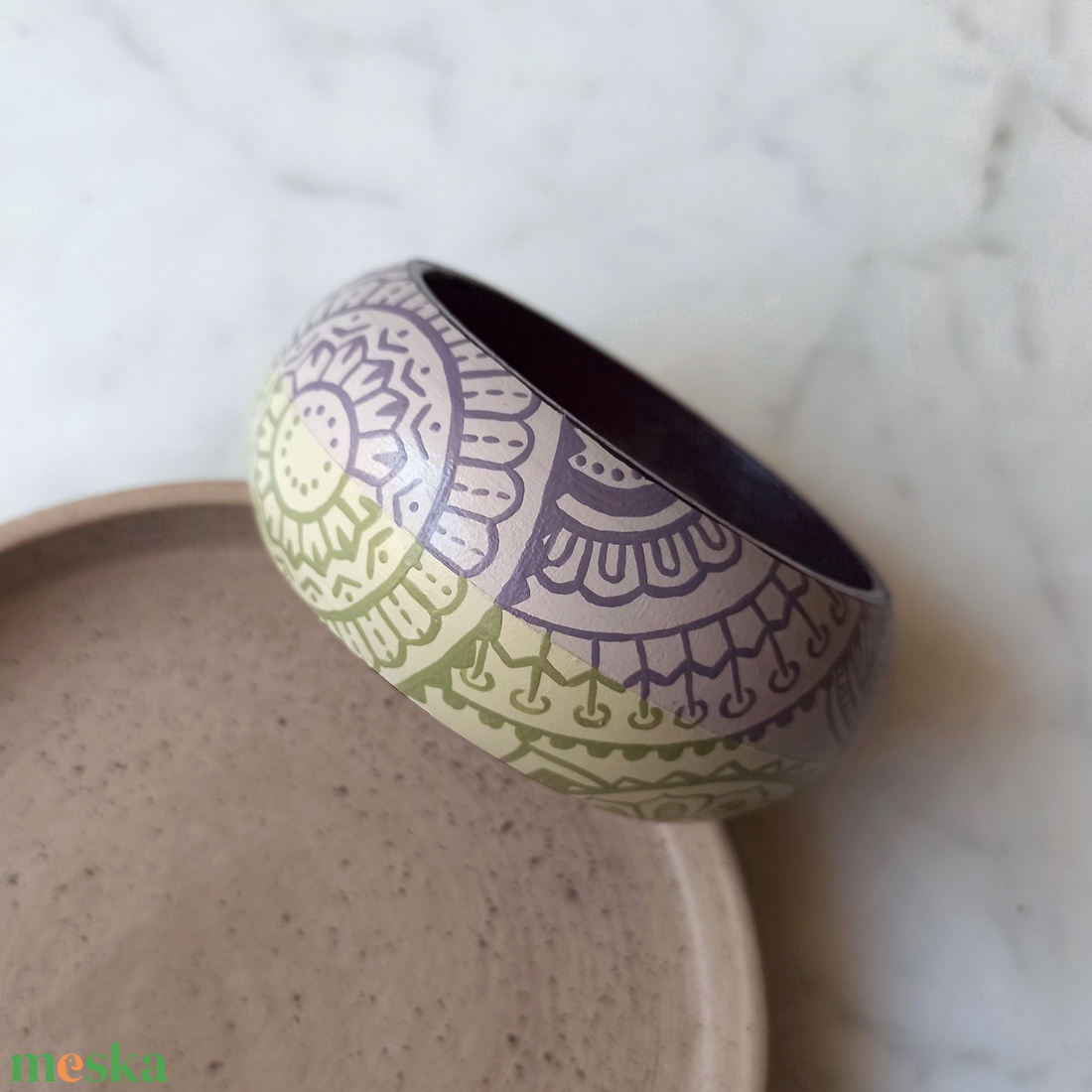 Festett fa karkötő - ékszer - karkötő - karperec - Meska.hu