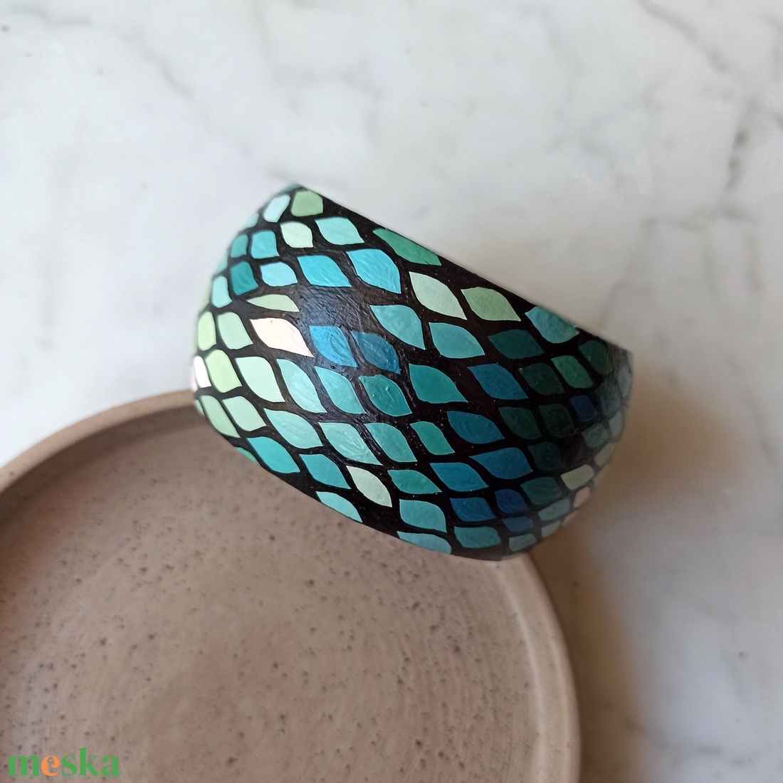 Festett fa karkötő - ékszer - karkötő - karperec - Meska.hu