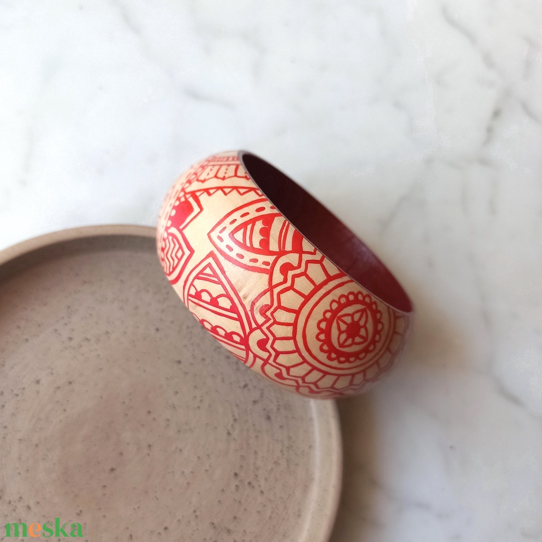 Festett fa karkötő - ékszer - karkötő - karperec - Meska.hu