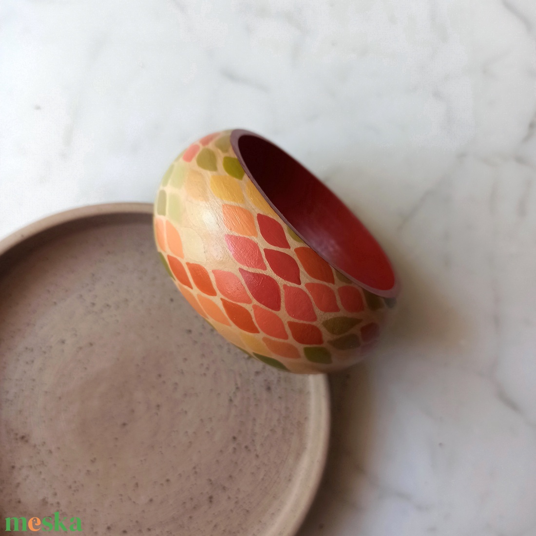 Festett fa karkötő - ékszer - karkötő - karperec - Meska.hu