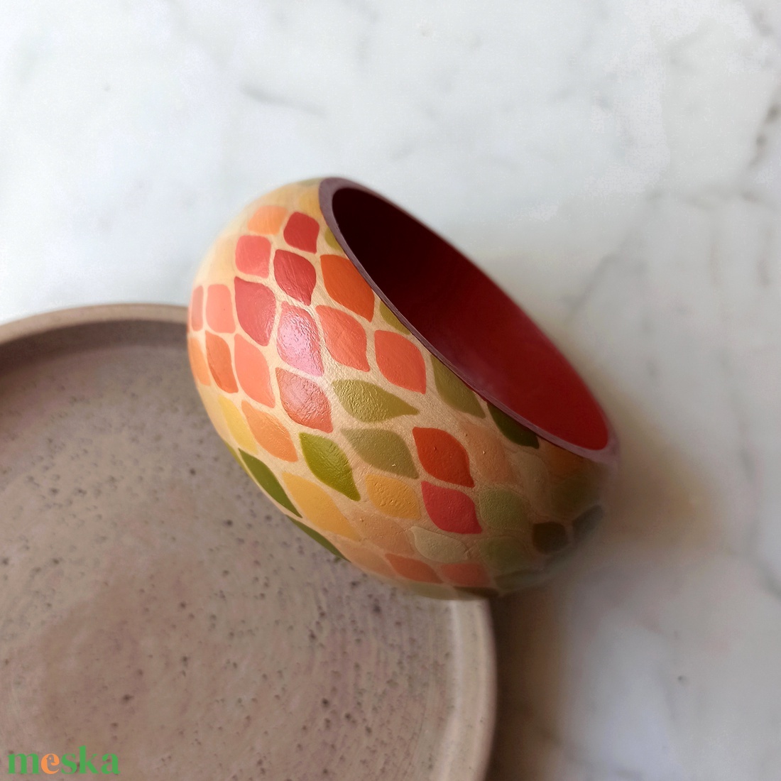 Festett fa karkötő - ékszer - karkötő - karperec - Meska.hu