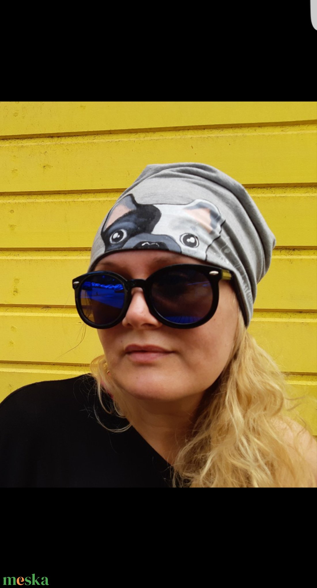 Fiorella kifordítható szürke SAPKA/ Bulldog/Kutya - ruha & divat - sál, sapka, kendő - sapka - Meska.hu Fiorella kifordítható szürke SAPKA/ Bulldog/Kutya - ruha & divat - sál, sapka, kendő - sapka - Meska.hu