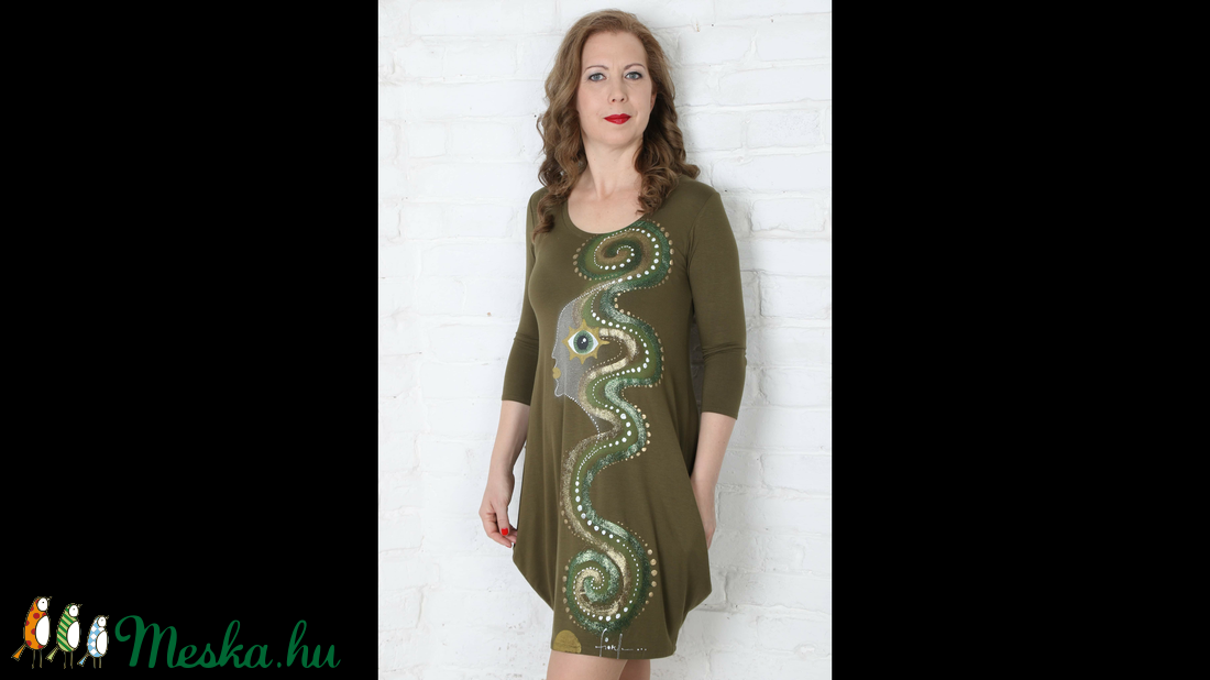 Fiorella lzsebes / khaki RUHA / fej - - Meska.hu Fiorella lzsebes / khaki RUHA / fej - - Meska.hu