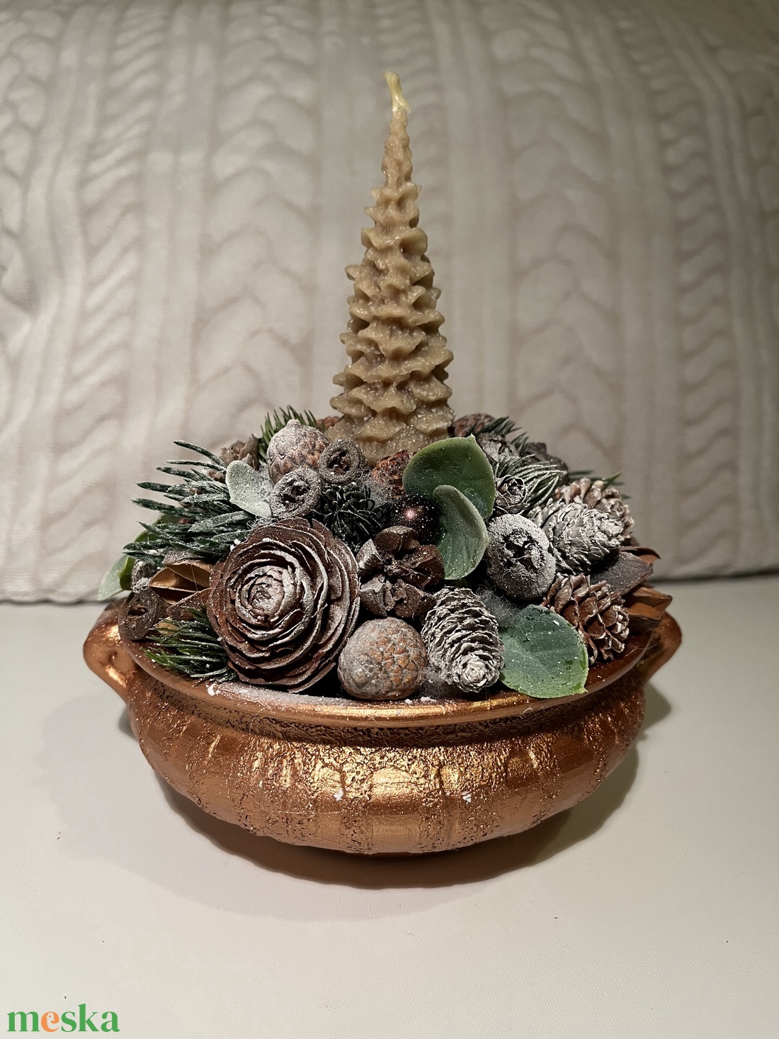 Gyertyás asztaldísz - karácsony - adventi díszek - adventi asztaldísz - Meska.hu Gyertyás asztaldísz - karácsony - adventi díszek - adventi asztaldísz - Meska.hu