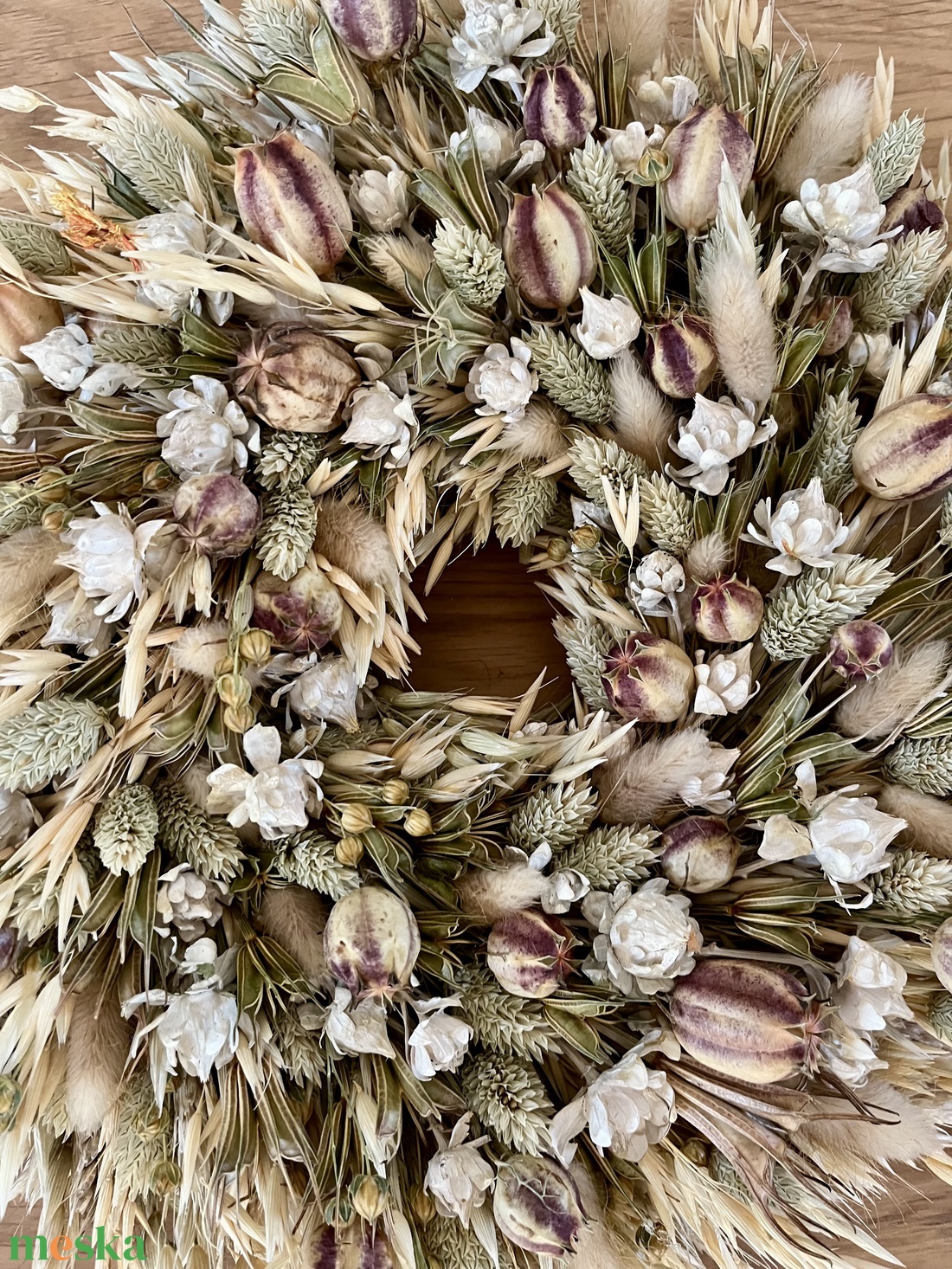 Sűrű sáfrány kopogtató - otthon & életmód - dekoráció - ajtó- és ablak dekoráció - ajtódísz & kopogtató - Meska.hu