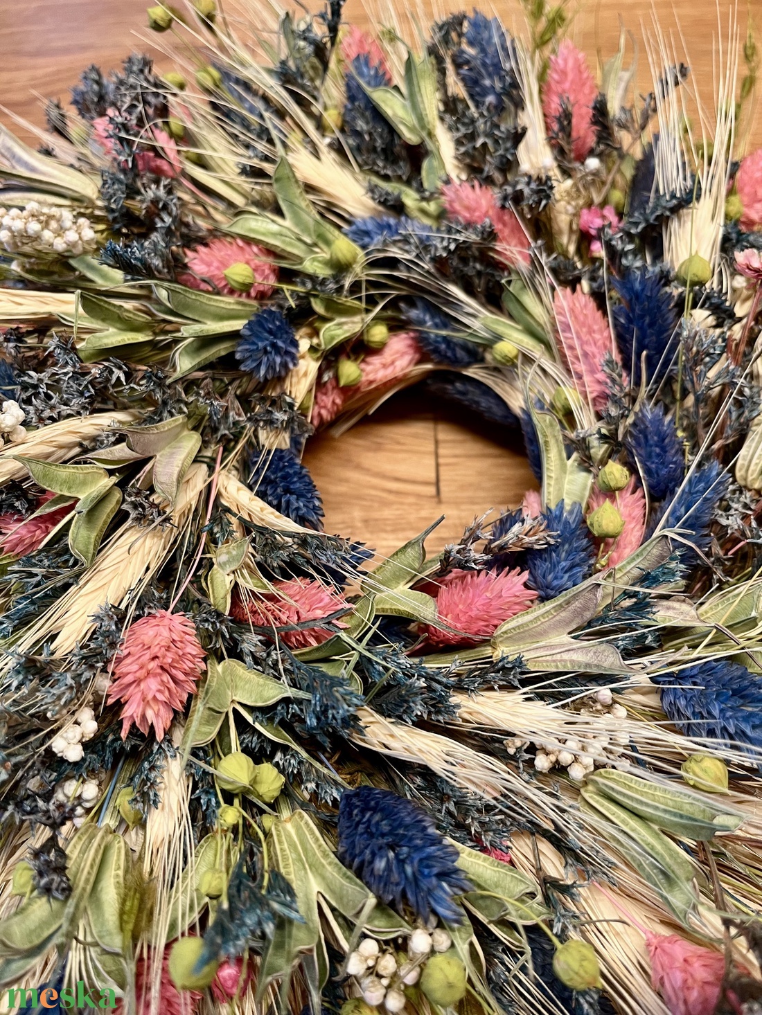 Színek forgataga kopogtató - otthon & életmód - dekoráció - ajtó- és ablak dekoráció - ajtódísz & kopogtató - Meska.hu