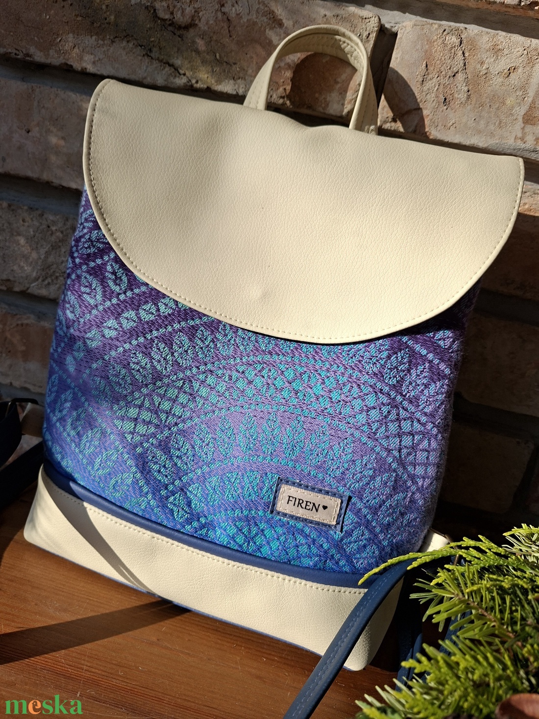 Peacock hátizsák - táska & tok - hátizsák - hátizsák - Meska.hu