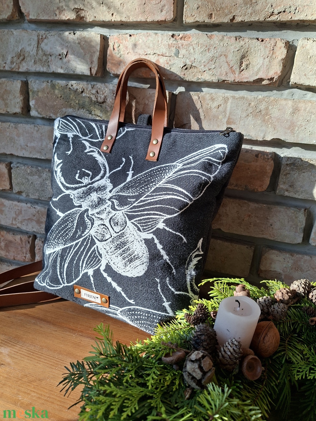 Nagybogaras hátizsák - táska & tok - hátizsák - hátizsák - Meska.hu