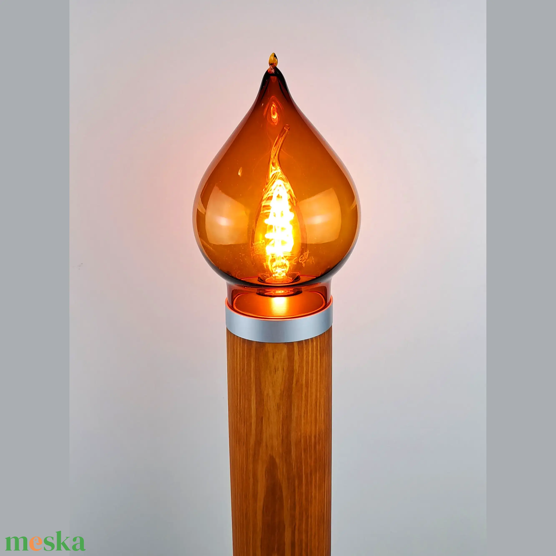 Firewood Candle kerti lámpa - otthon & életmód - ház & kert - kerti lámpa - Meska.hu