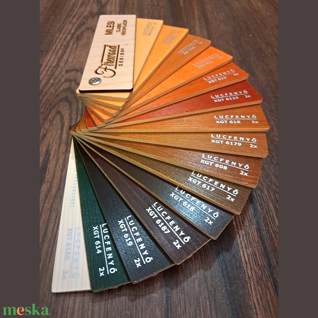 Firewood falazúr színminta katalógus - otthon & életmód - ház & kert - kerti lámpa - Meska.hu