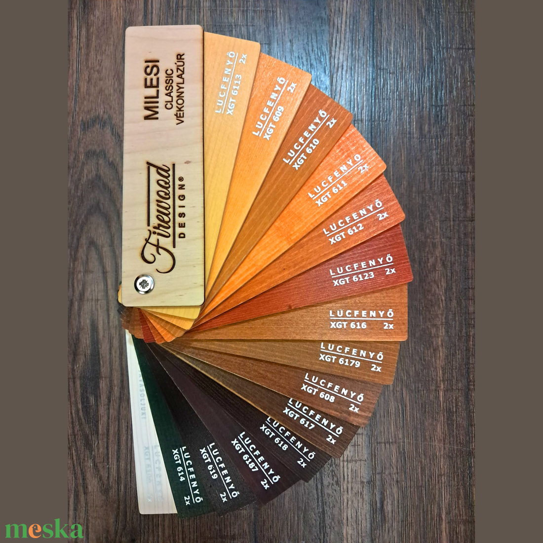 Firewood falazúr színminta katalógus - otthon & életmód - ház & kert - kerti lámpa - Meska.hu