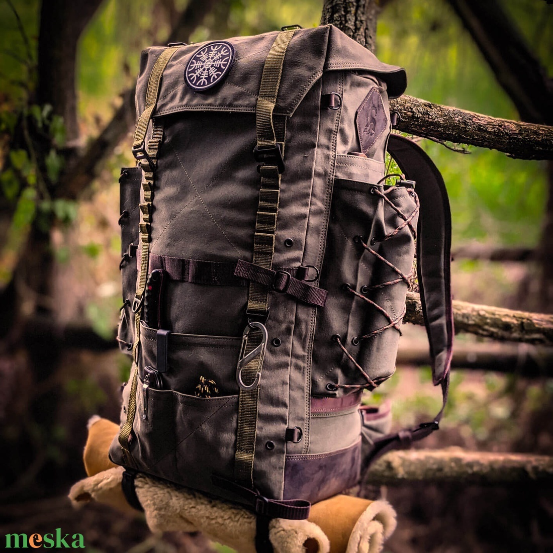 Bushcraft hátizsák  - táska & tok - hátizsák - hátizsák - Meska.hu
