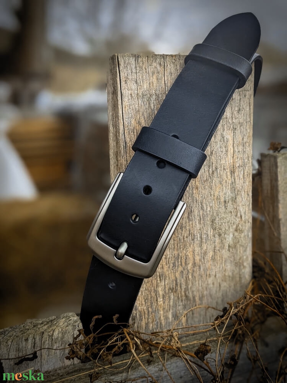 Prémium bőröv díszdobozban  - esküvő - kiegészítők - öv & pánt - Meska.hu