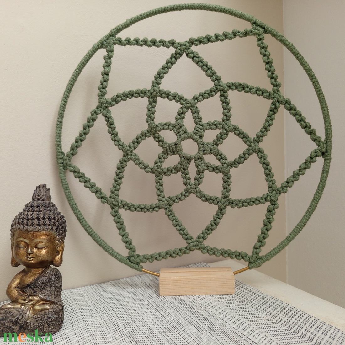 Mandala makram álló dísz - otthon & életmód - dekoráció - spiritualitás - mandala - Meska.hu Mandala makram álló dísz - otthon & életmód - dekoráció - spiritualitás - mandala - Meska.hu