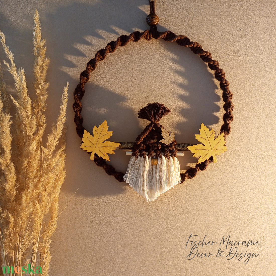 Őszi manó ajtódísz  - otthon & életmód - dekoráció - fali és függő dekoráció - falra akasztható dekor - Meska.hu Őszi manó ajtódísz  - otthon & életmód - dekoráció - fali és függő dekoráció - falra akasztható dekor - Meska.hu