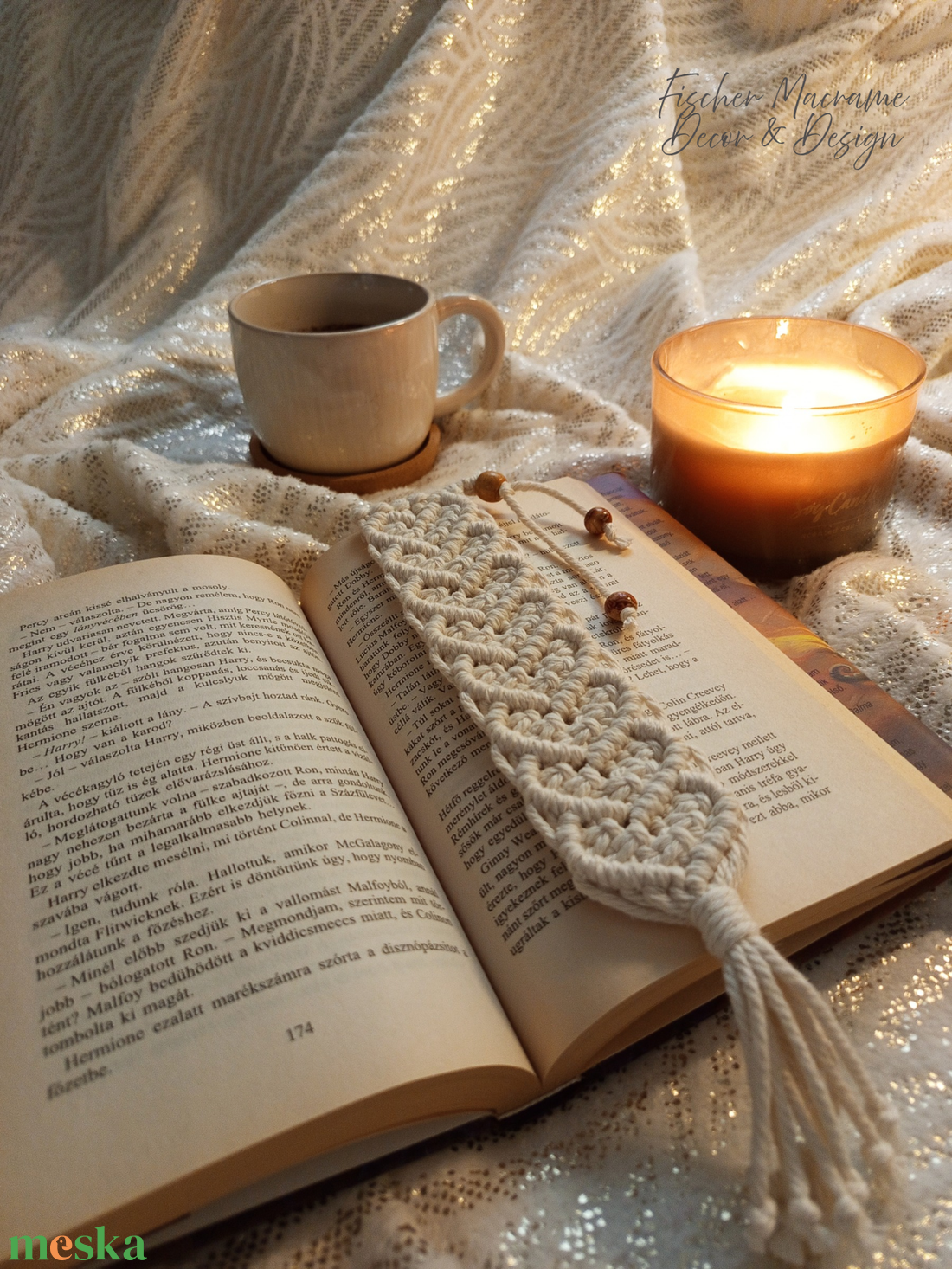 Makram könyvjelző - könyv & zene - könyvjelző - Meska.hu Makram könyvjelző - könyv & zene - könyvjelző - Meska.hu