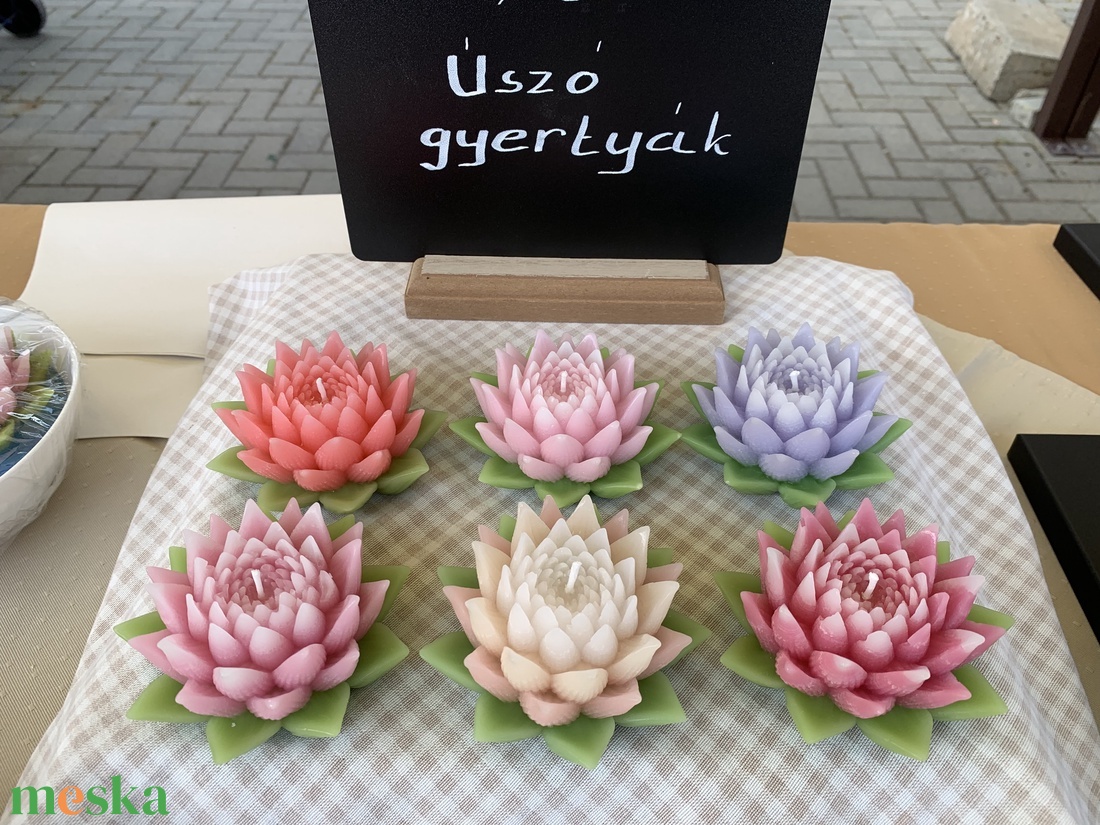 Úszógyertya -  - Meska.hu