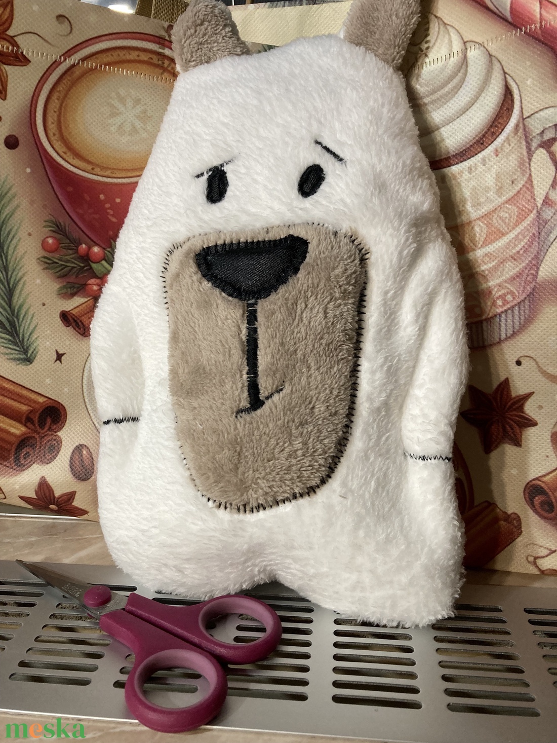 Herbrumi � melegíthető�hűthető gyógynövényes nyugalompárna babáknak és kisgyermekeknek (28�20 cm) - karácsony - karácsonyi lakásdekoráció - karácsonyi manók, figurák - Meska.hu