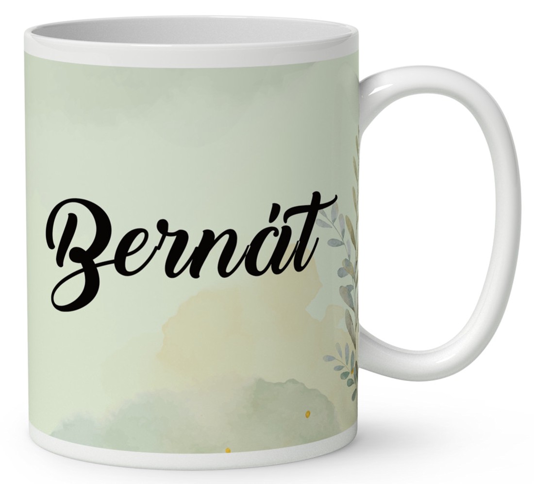 Névvel kérhető - Barna Újfundlandi portré mintás bögre - otthon & életmód - konyhafelszerelés, tálalás - tálalás - bögre & csésze - Meska.hu